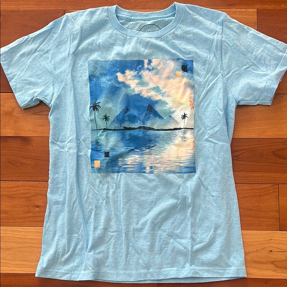 Blue Graphic Tee for Kids